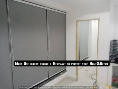 sunscreen and blackout window blind | Roller Blind | Bamboo blind