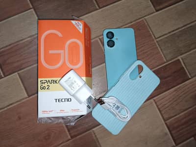 Tecno Spark Go 2 Turquoise Blue