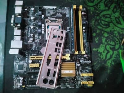 Motherboard and Processor combo | B85M e motherboard with i5 4570