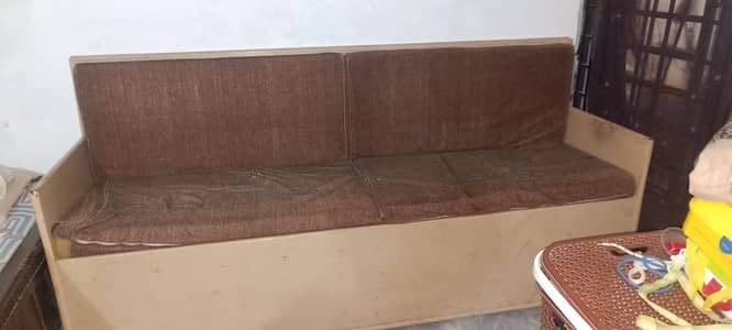 sofa with storage space