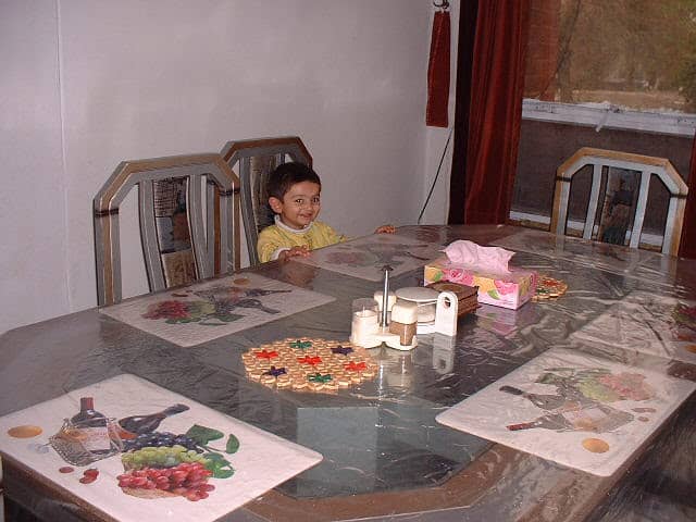 Dining table with chairs 1