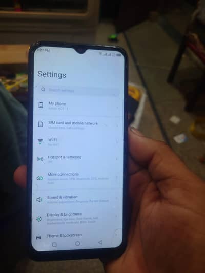 Infinix Hot 11 128gb fingerprint ok 5200 mAh