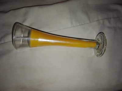 glass candle 