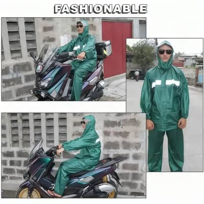 PVC rain suit