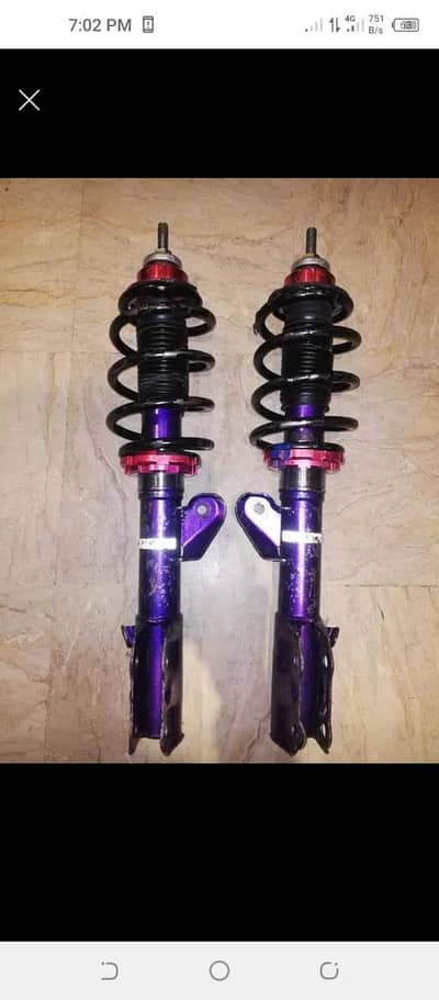 Sustec pro 2 way coilovers