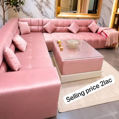 L shape sofa