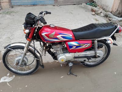 Honda 125 lush bik