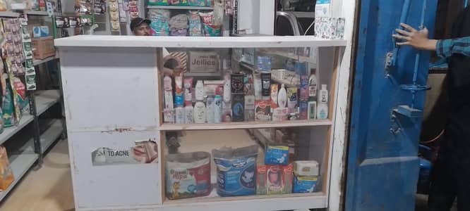 shop front counter