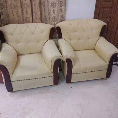 5 seater sofa set with table for sale