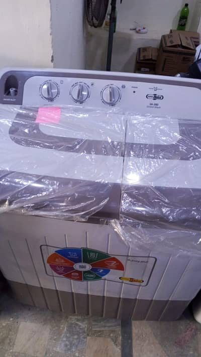 super Asia washing machine and spinner