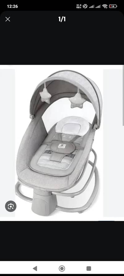 MastelMastela 4 in 1 Baby Multifunctional Bassinet Swing With Tray