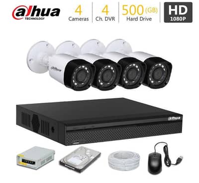 installation and Hikvision FHD 2MP 1080P CCTV Camera Package HIKVISION