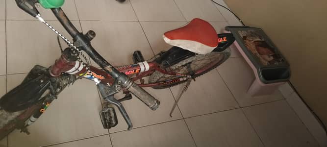 Mehroon color Bicycle