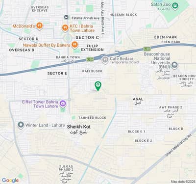 5 Marla Plot Available In Jinnah Block Of Bahria Town Lahore