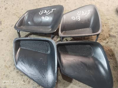Toyota Corolla 2012 model bumper fog light cover original japani