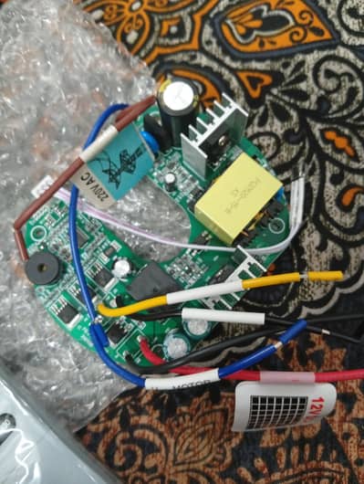 circuit of AC DC fan