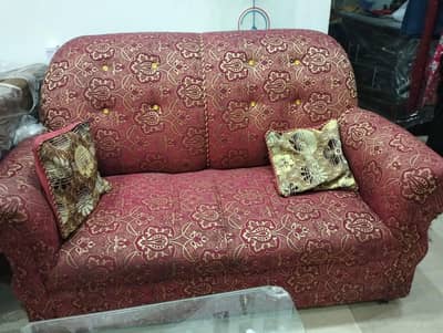 Pure Wood Sofa Set.