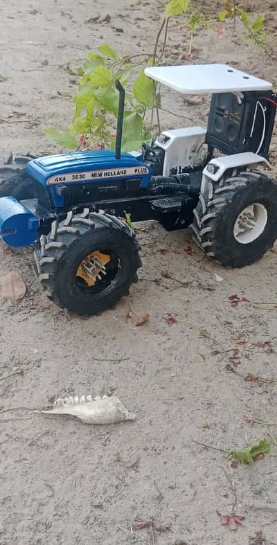 mini tractor and dumper trolley
