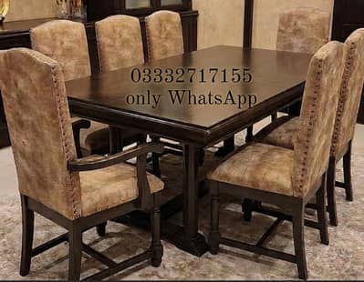  URGENT SALE: Premium 8-Chairs Dining Table Set