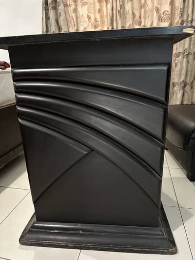 Wooden pedestal table for sale