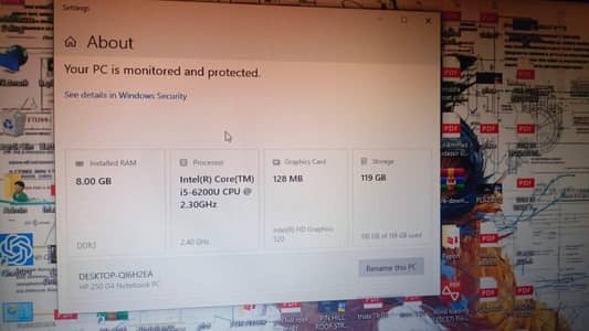 hp lapto core i5 6 generation for sale
