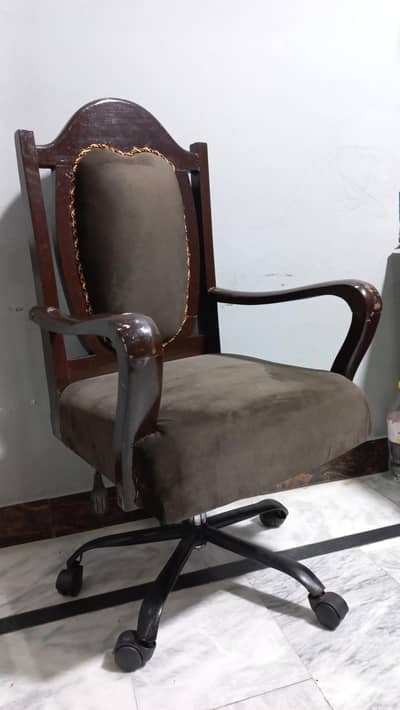 Wood Executive Chair For Office Computer Revolving Moltifoam Poshish