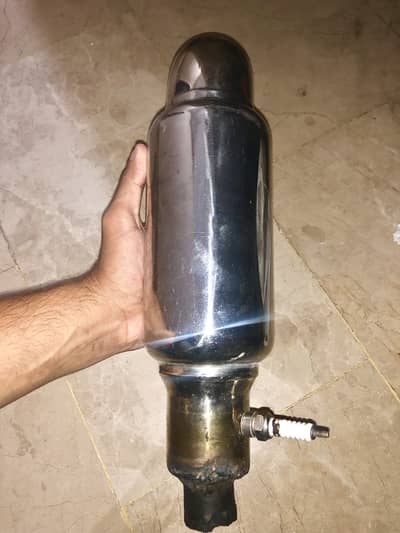 Bike exhaust muffler