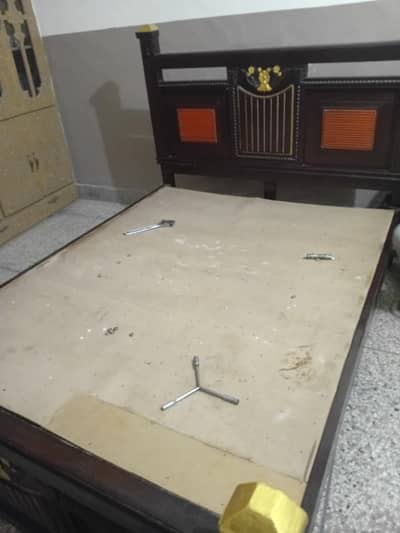 dubble bed with matris