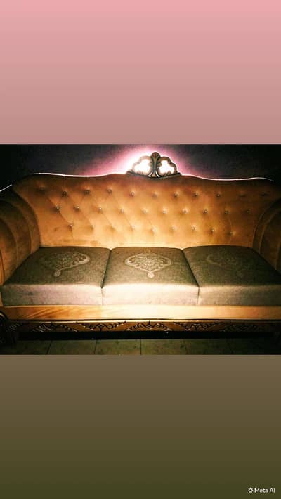 crown style 5 setar sofa set excellent condition