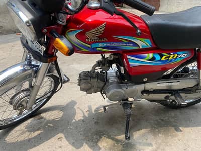 Honda CD 70 – 1st Owner | Scratchless | Urgent Sale