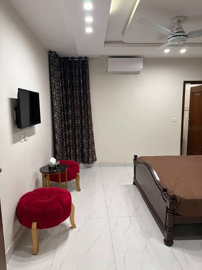 New Construction furnished 8 Marla lower portion Edenabad