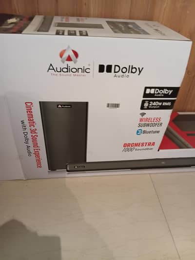 Audionic orchestra 1000 dolby soundbar