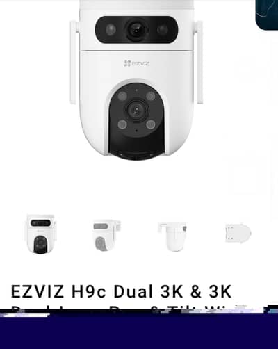 ezviz H9c dual lens 3k  WiFi camera