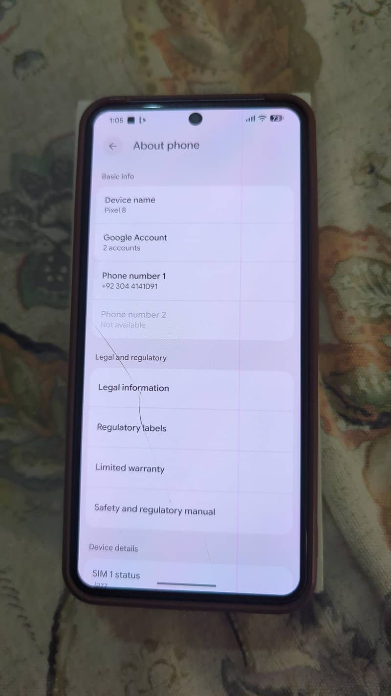 Google Pixel 8 6