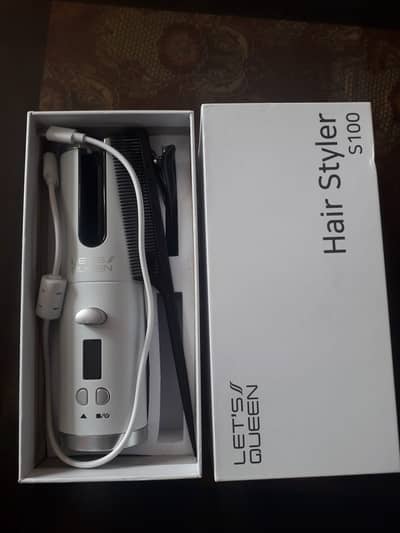 Wireless Cordless Automated Curling Iron Let’s Queen