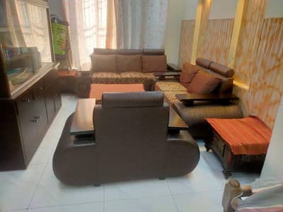 7 seater sofa set L-shaped