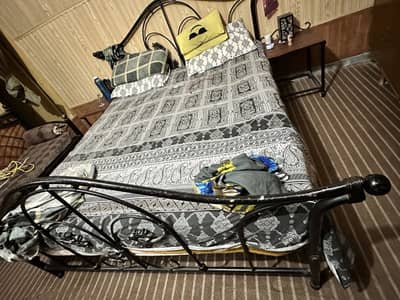 Wooden bed
