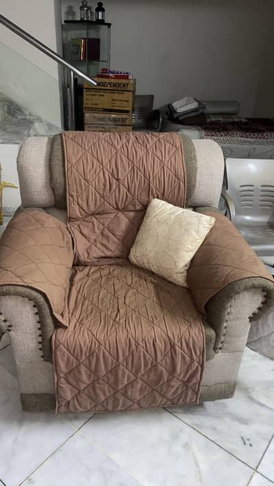 7 Seater Sofa set with tables