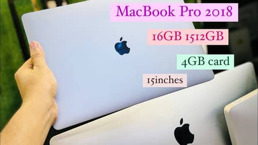 MACBOOK PRO  15“| i7 | 16gb - 256 ssd | 4 gb GPU tuch bar tuch ID