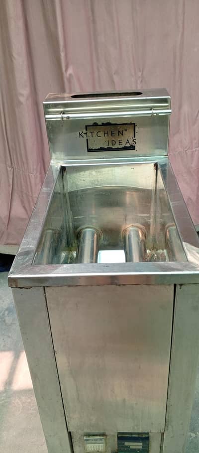 16 litter fryer gas with elc