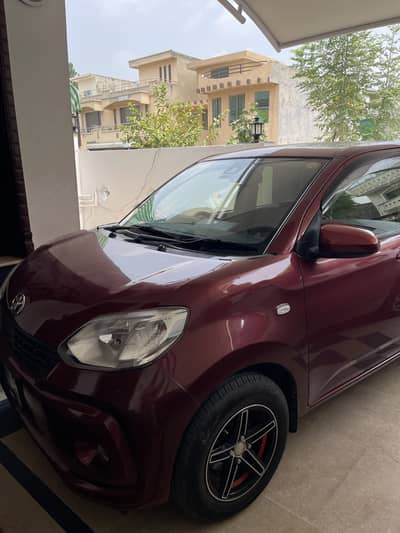 Toyota Passo 2016 Wine Red