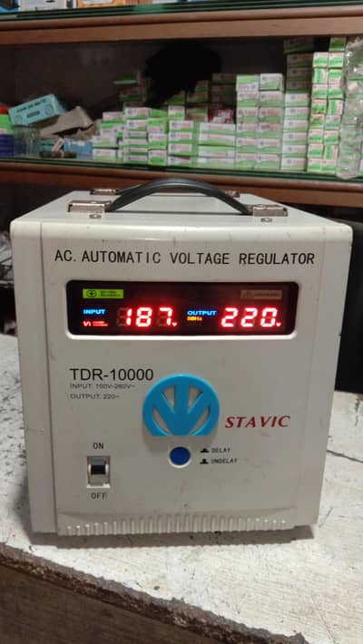 Regulator Automatic Voltage Control AC (STAVIC) 10,00 watt