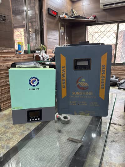 Sunlife origanal Soler Inverter with New Osaka Batteries
