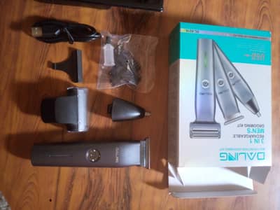 Daling 3 in 1 grooming trimer for mens