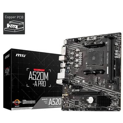 MSI A520M AM4 Motherboard