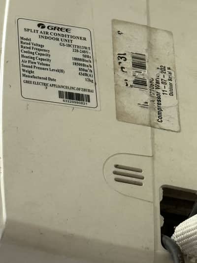 Gree 1.5 Ton Ac 2020 model