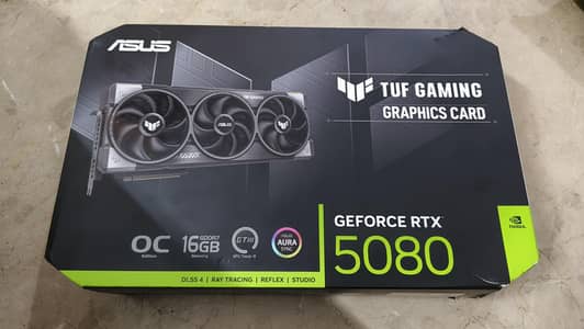 Gaming RTX 5080 OC 16GB – 10/10 Condition With Box