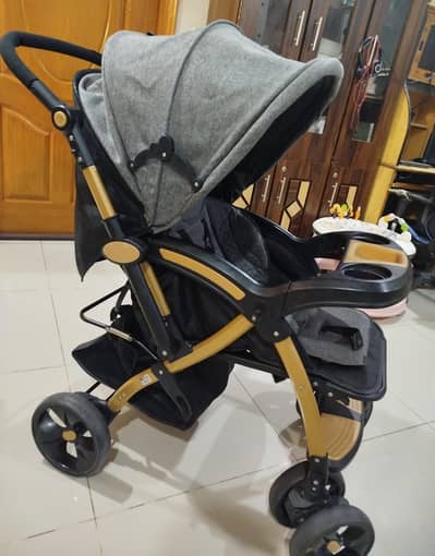 Imported Pram (Few Month's Used) For Sale