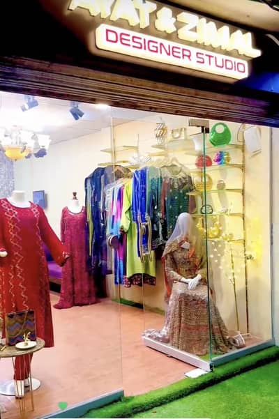 Complete Clothing Boutique Setup with 100+ Dress Stock for Sale 