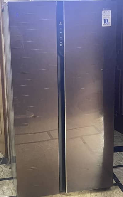 Haier double door refrigerator